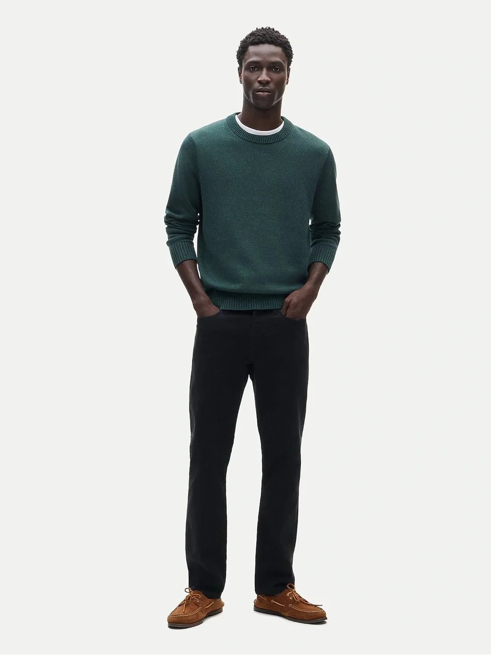 J CREW 484 Slim-fit Bergen five-pocket pant in Black Size 33/30 NWT $118 CH145